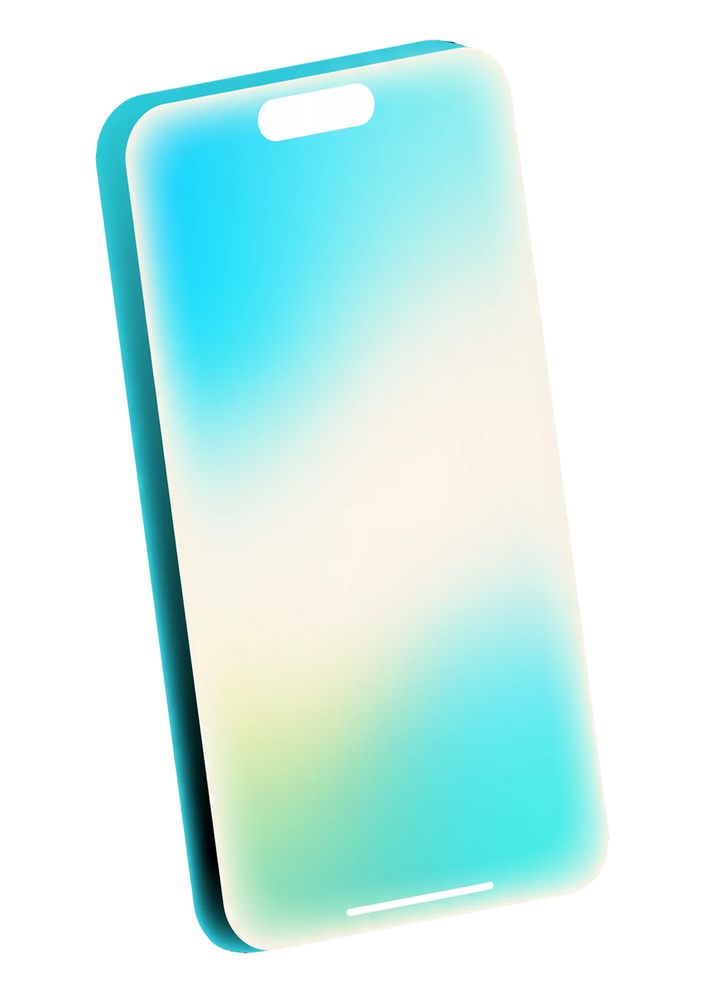 Teléfono móvil con los colores de Bizum